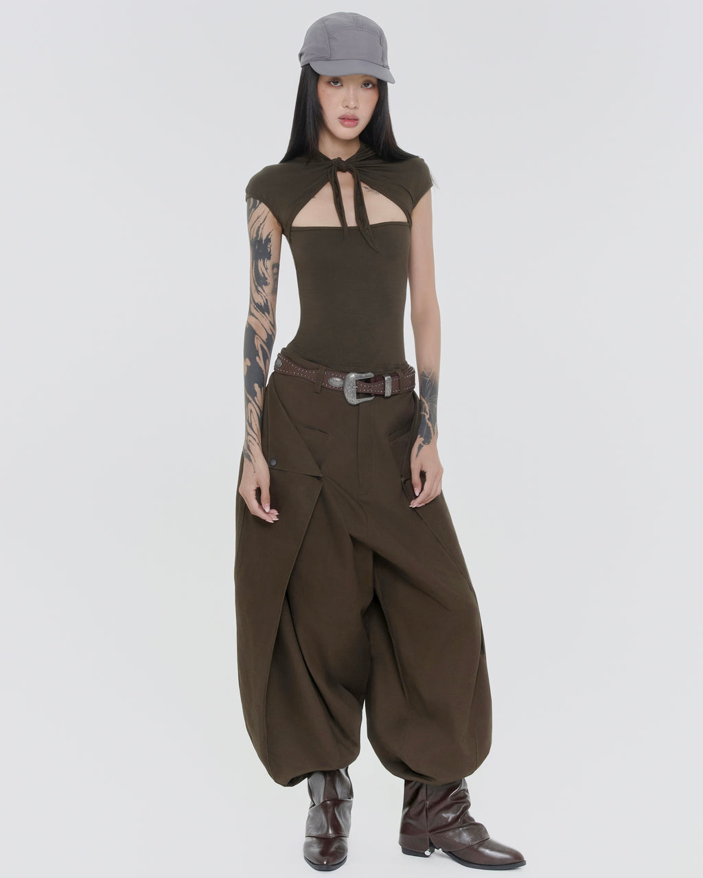 ORIGIN RIVET WIDE PANTS