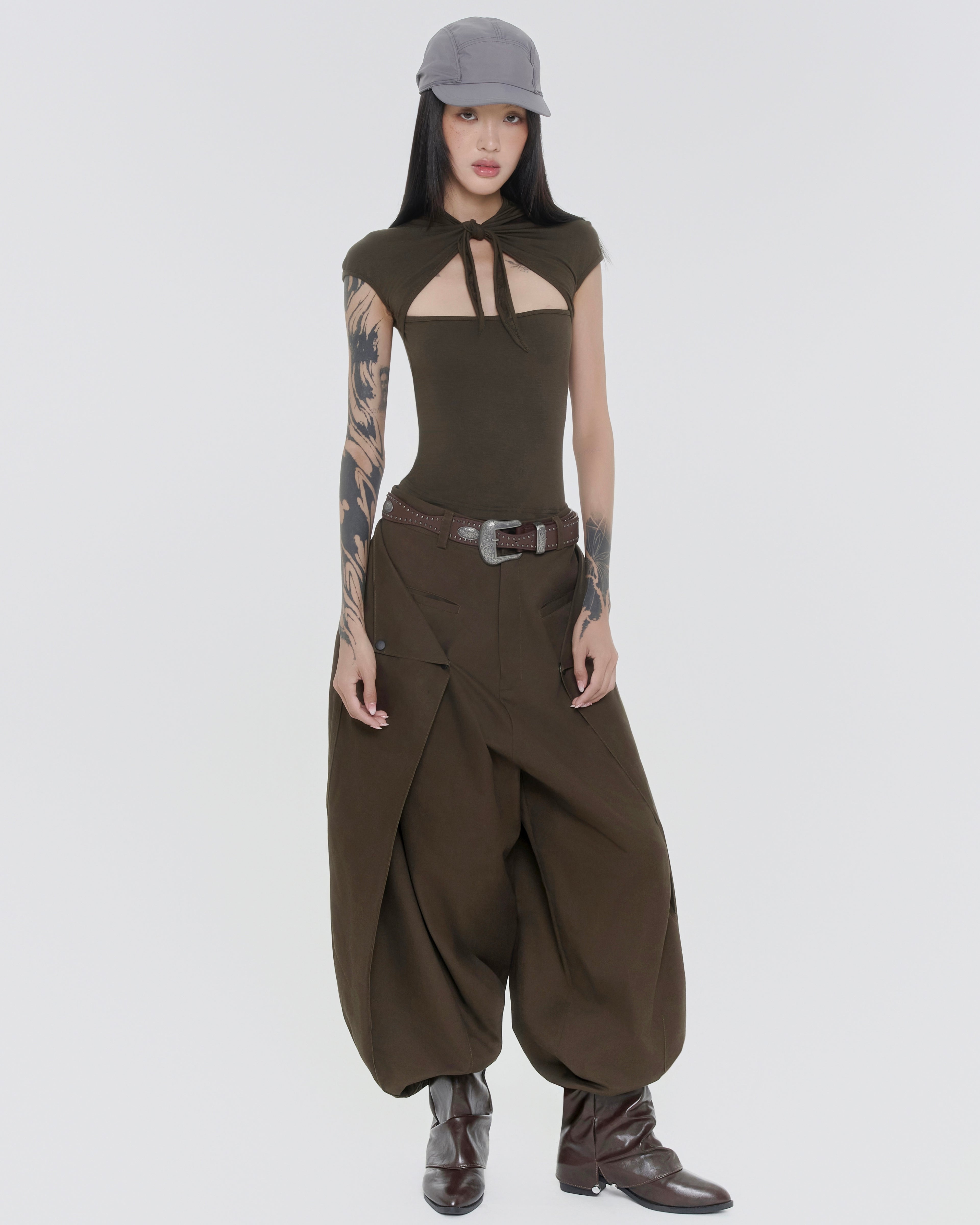 ORIGIN RIVET WIDE PANTS