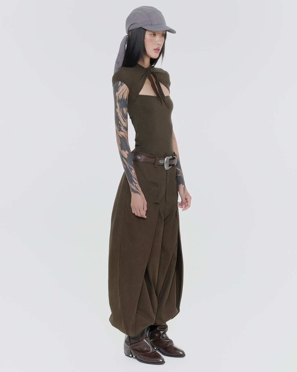 ORIGIN RIVET WIDE PANTS