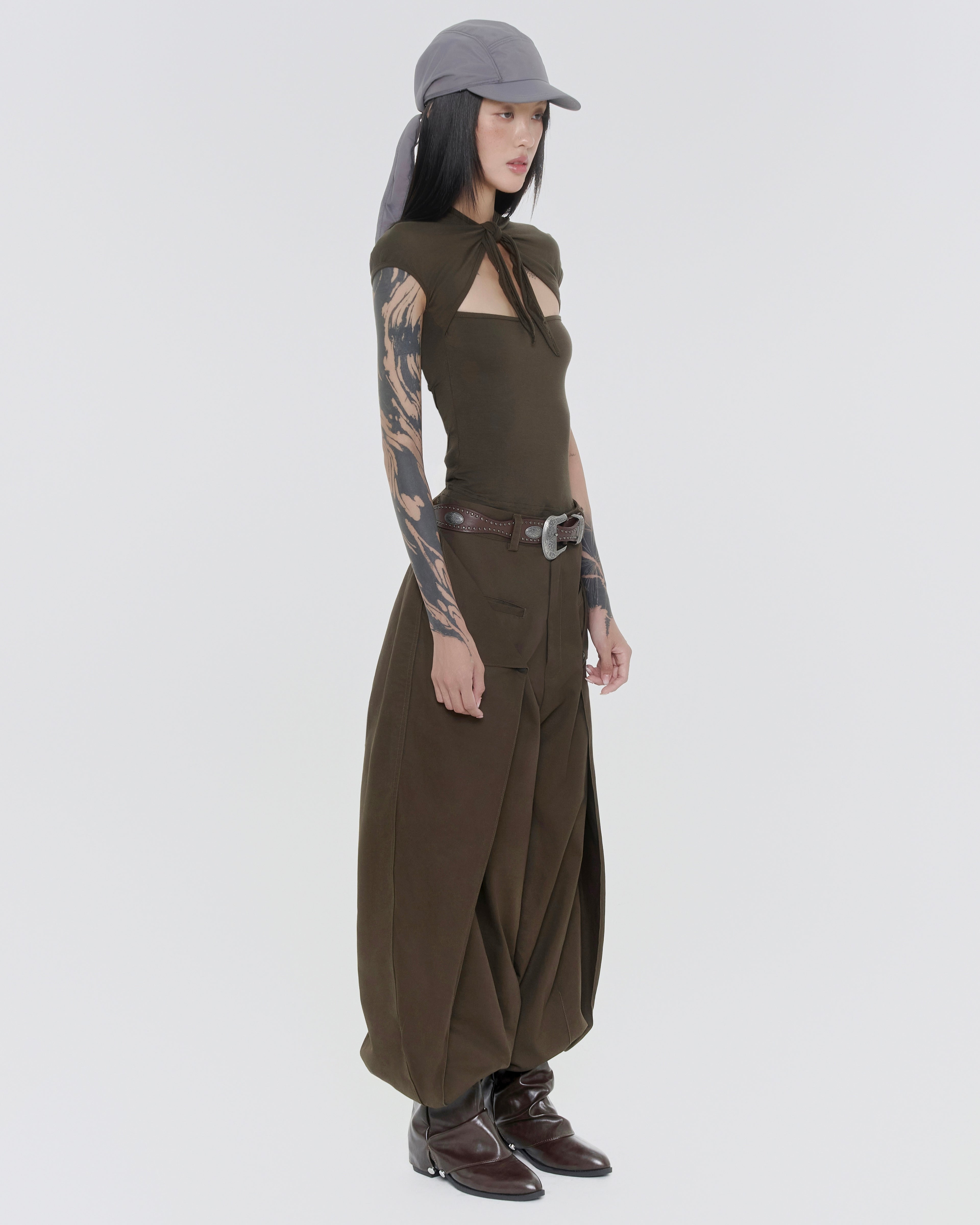 ORIGIN RIVET WIDE PANTS
