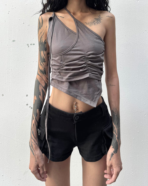 ODILIA SHIRRING TOP