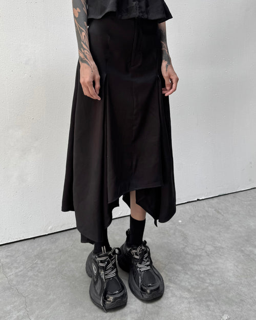 FOLDING UNBALANCE SKIRT
