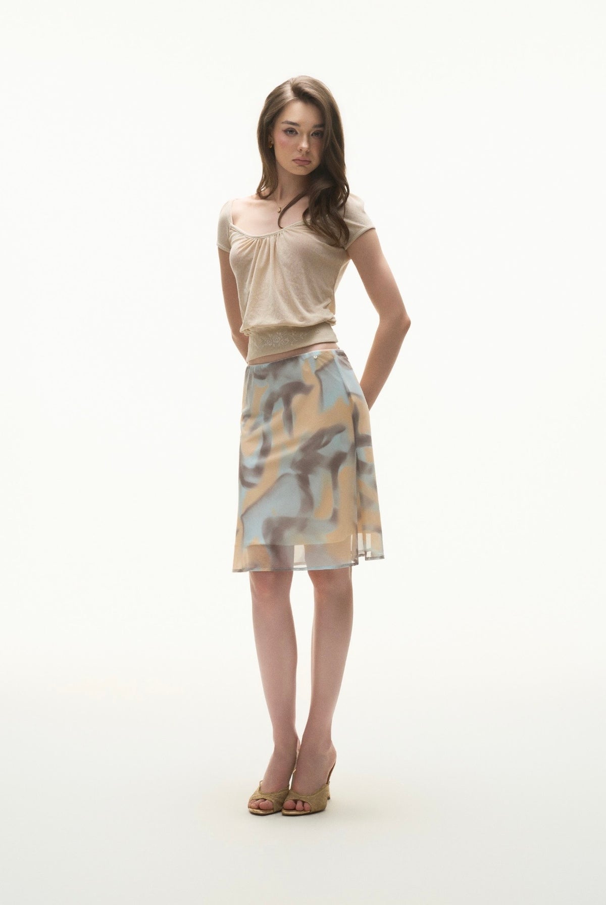 Camille Midi Skirt - PREORDER