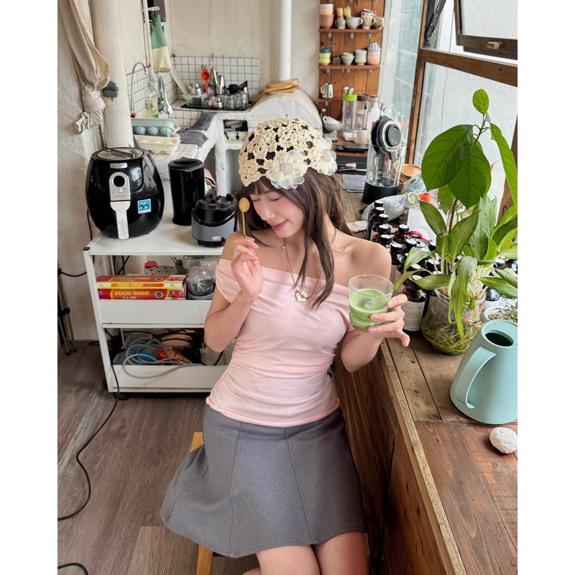 JENNIFER OFF SHOULDER TOP