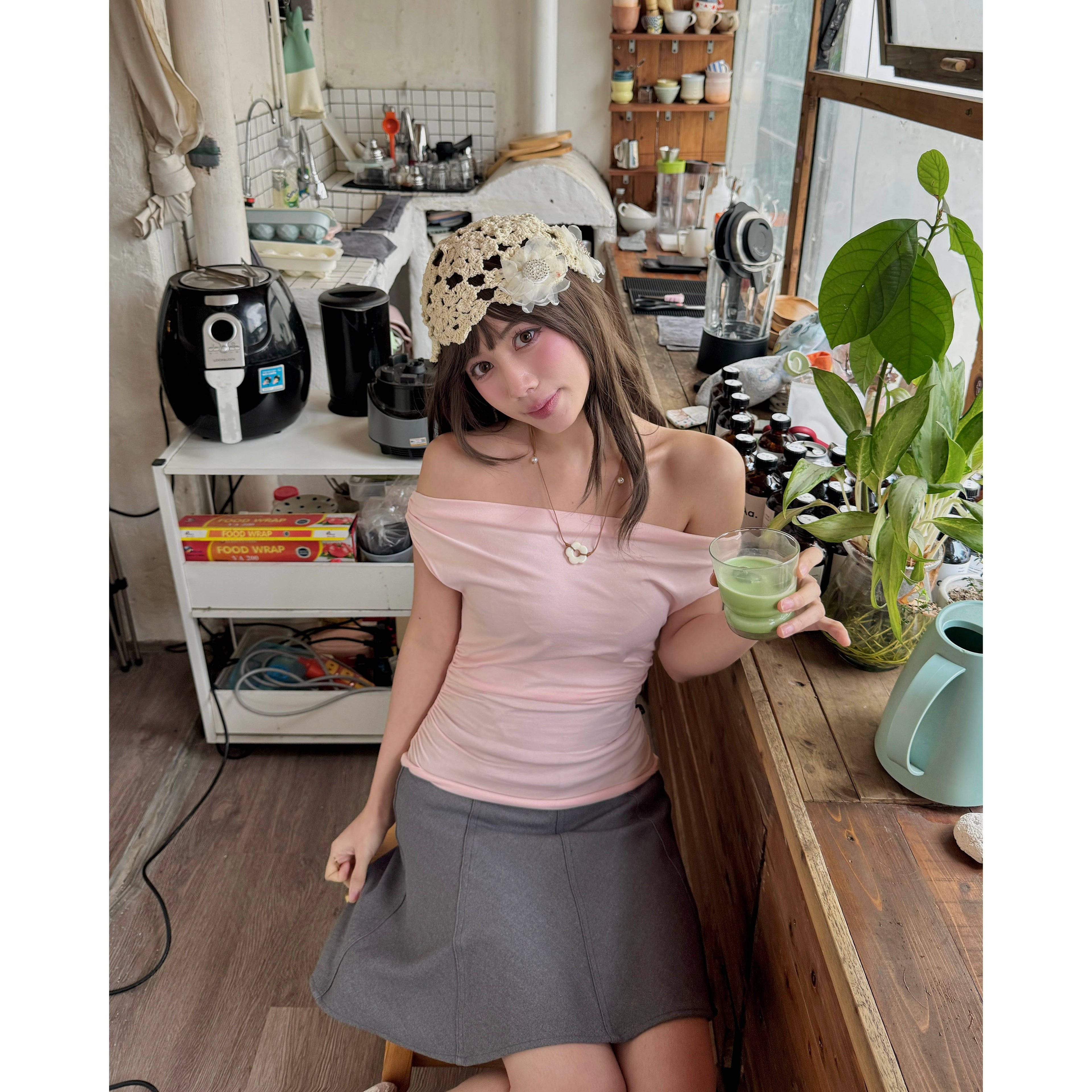JENNIFER OFF SHOULDER TOP