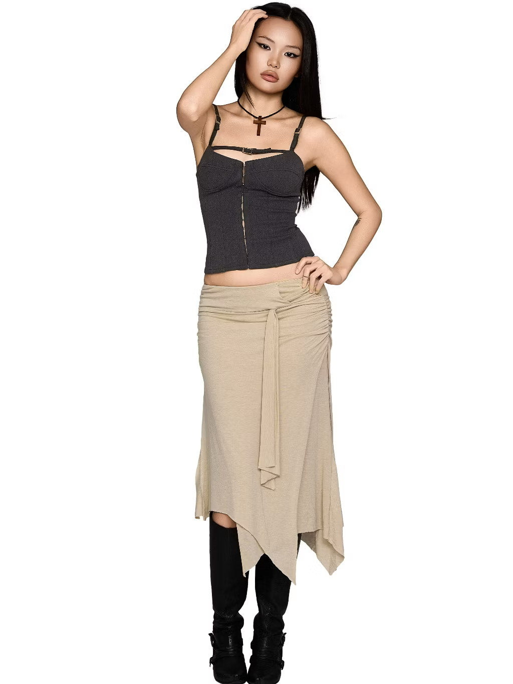DRAPE SKIRT