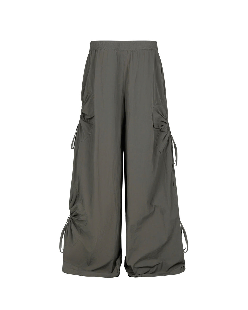 FLORAL BLOOM PARACHUTE PANTS