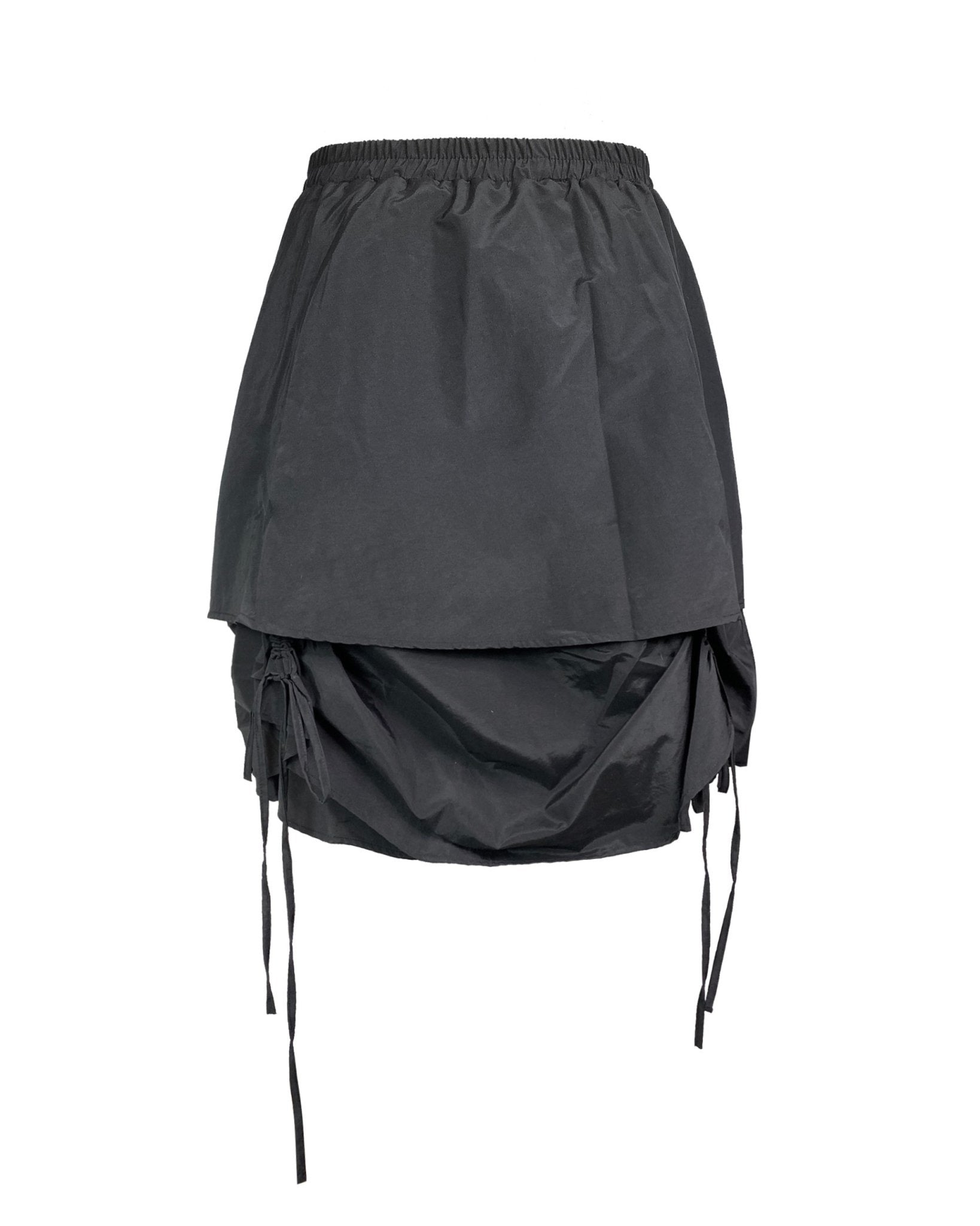 LAYERED HALTER SKIRT