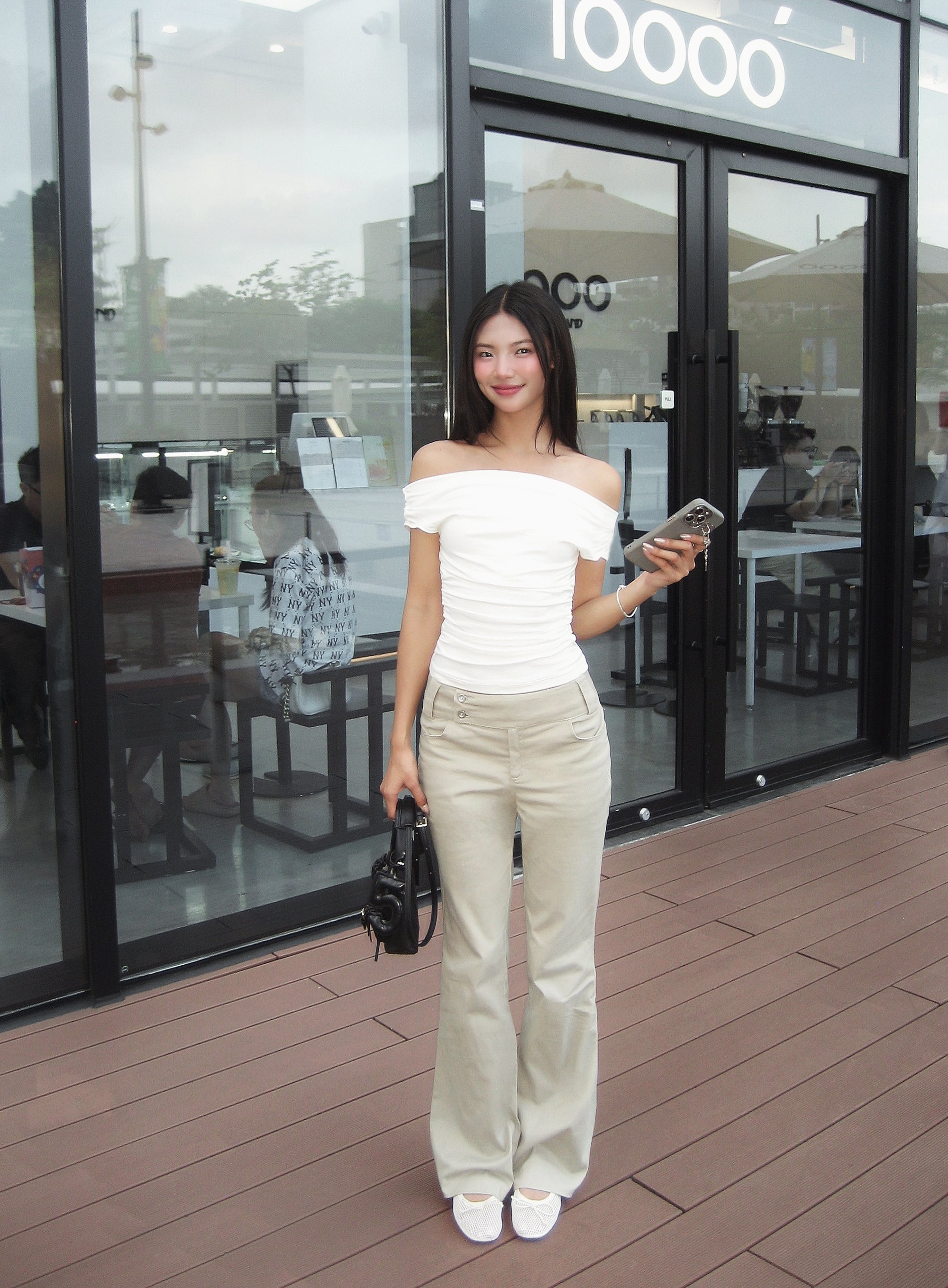 JENNIFER OFF SHOULDER TOP