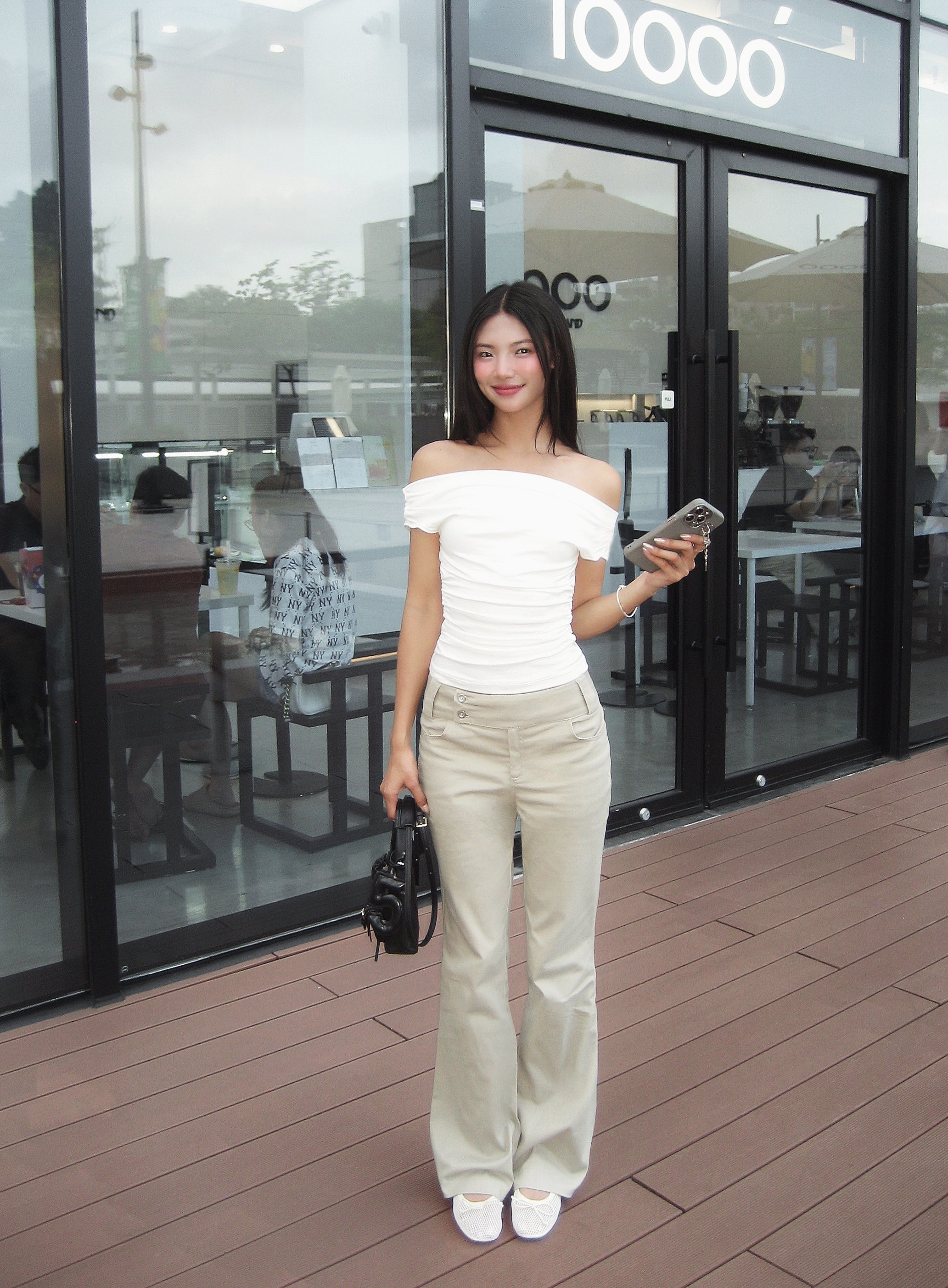 JENNIFER OFF SHOULDER TOP