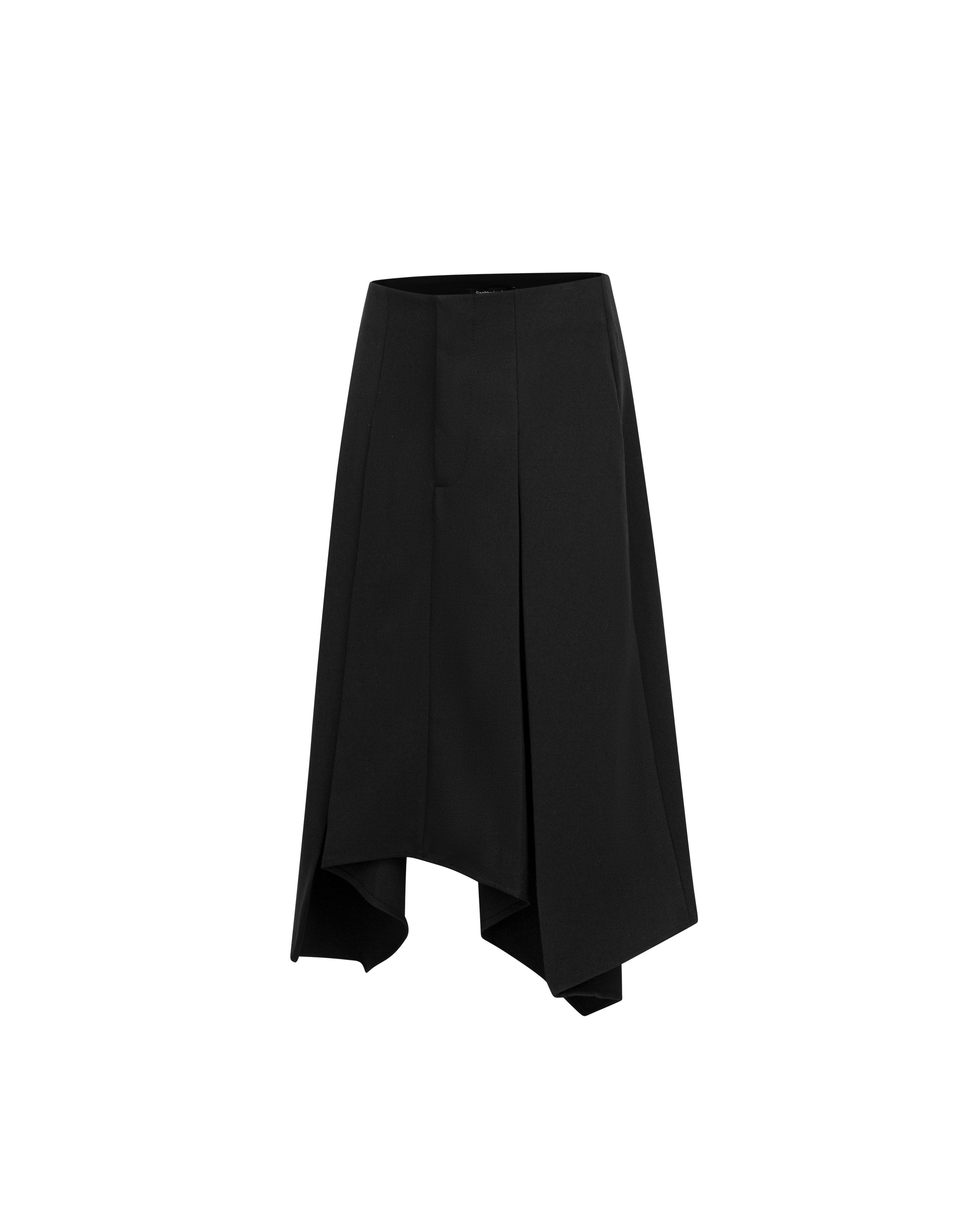 FOLDING UNBALANCE SKIRT